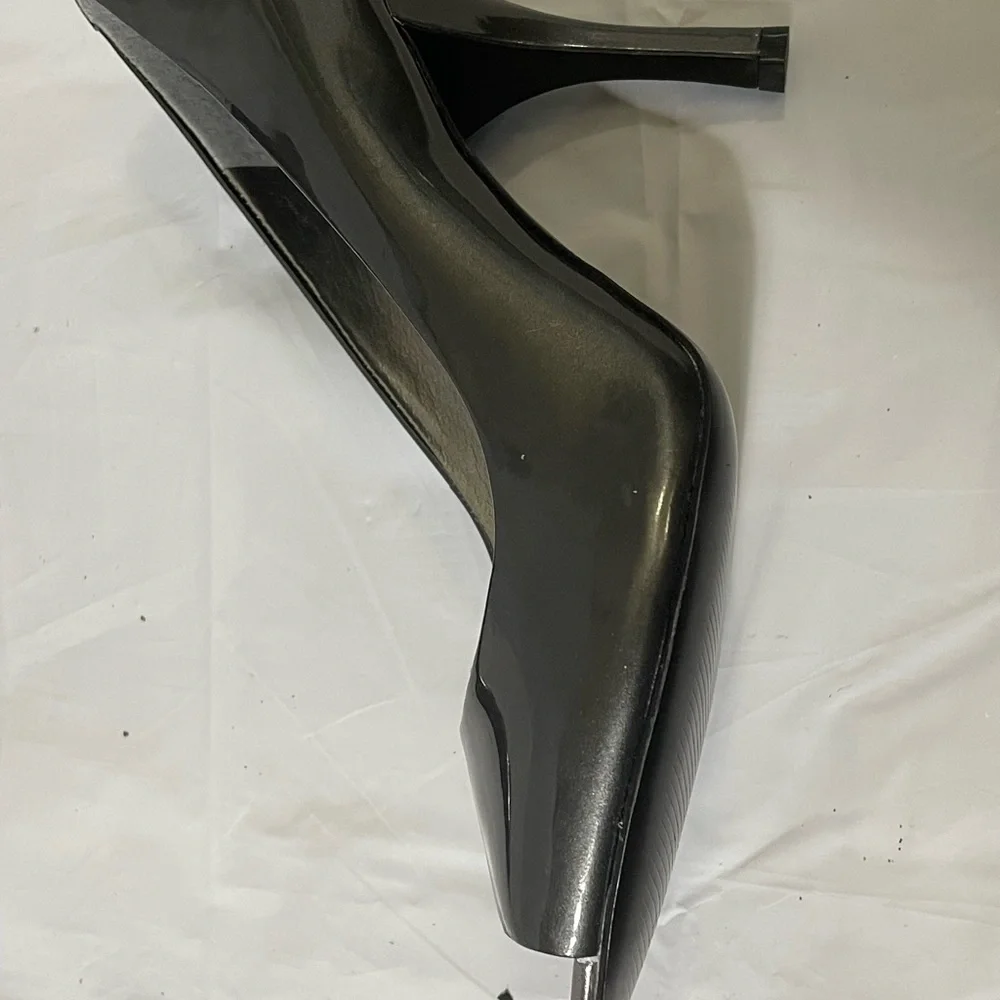 Banana Republic women’s heeled silver shoes size 9.5 - Picture 7 of 9